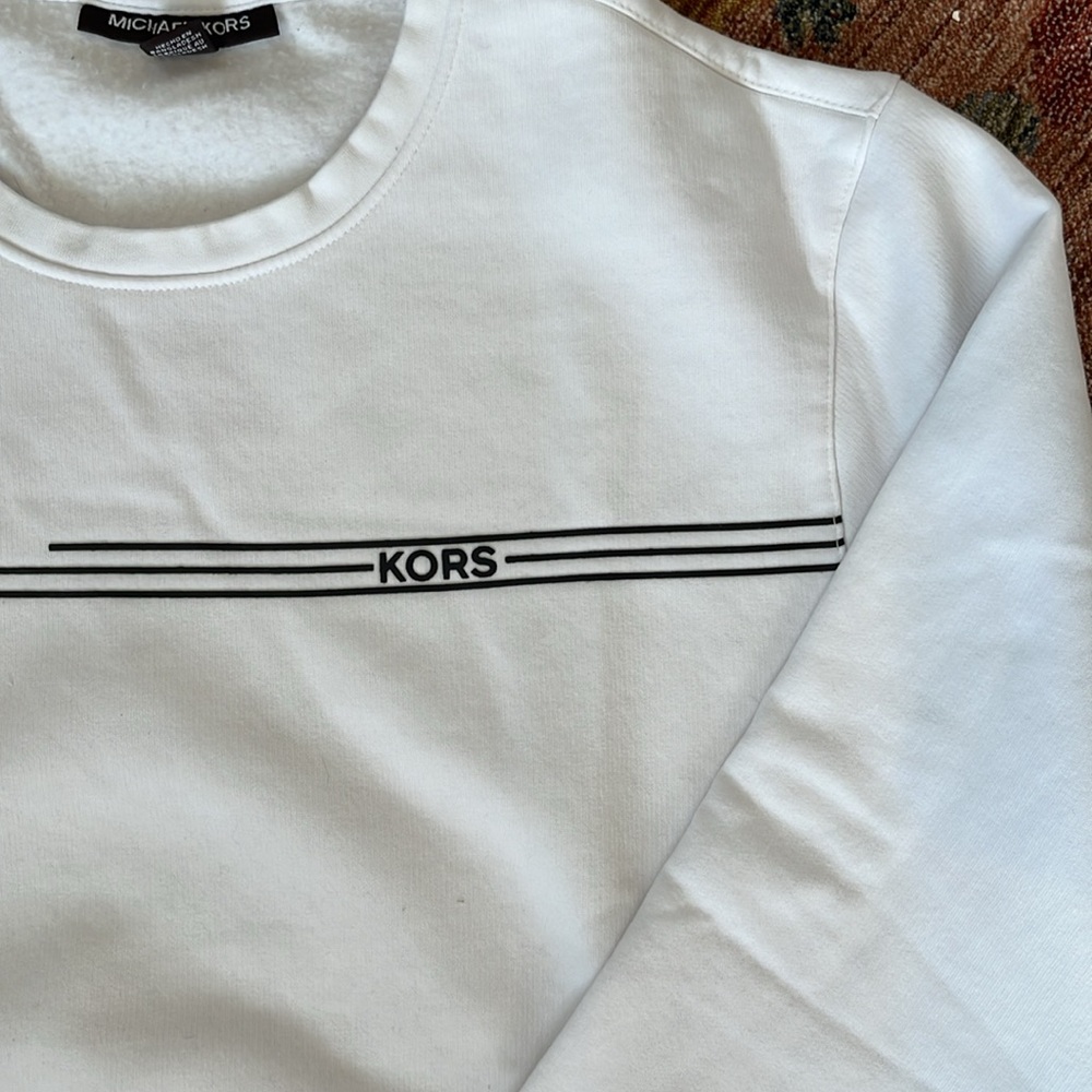 Michael Kors White Men's sweatshirt - Picture 2 of 4